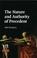 Cover of: The Nature and Authority of Precedent