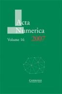 Cover of: Acta Numerica 2007: Volume 16 (Acta  Numerica)