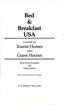 Cover of: Bed and Breakfast USA 1986