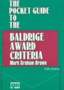 Cover of: The Pocket Guide to the Baldrige Award Criteria