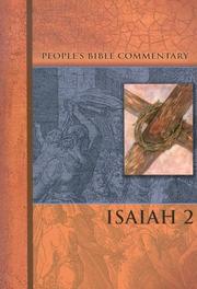 Cover of: Isaiah II (People's Bible Commentary)