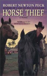 Cover of: Horse Thief by Robert Newton Peck