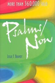 Cover of: Psalms Now
