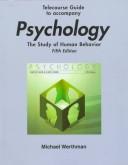 Cover of: Telecourse Guide for Psychology by Michael S. Werthman