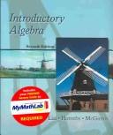 Cover of: Introductory Algebra Plus Mymathlab