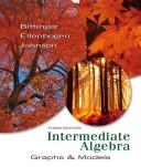 Cover of: Intermediate Algebra by 
