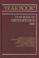 Cover of: Year Book of Orthopedics by Bernard F. Morrey