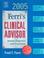 Cover of: Ferri's Clinical Advisor 2005, Text, CD-ROM & PDA Software Package