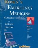 Cover of: Rosen's Emergency Medicine e-dition: Text with Continually Updated Online Reference, 3-Volume Set