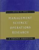 Cover of: MANAGMNT SCIENCE/OPERTNS RES