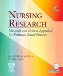 Cover of: Nursing Research - Text and Workbook Package