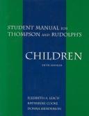 Cover of: Student Manual for Thompson and Rudolph's Counseling Children by Charles L. Thompson