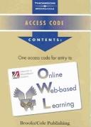 Cover of: Online Web-Based Learning Access Code Card by Brooks, Wadsworth