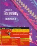 Cover of: Concepts in Biochemistry With Infotrac by Rodney Boyer, Rodney F. Boyer