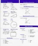 Cover of: Elementary Algebra Reference Card