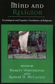 Cover of: Mind and Religion: Psychological and Cognitive Foundations of Religion (Cognitive Science of Religion)