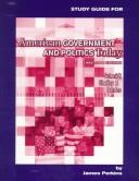 Cover of: Study Guide for American Government and Politics Today: 1999-2000 Edition