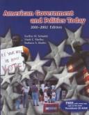 Cover of: American Government and Politics Today, 2001-2002 Edition (Non-InfoTrac Version)