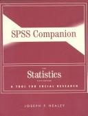 Cover of: Spss Companion for Statistics by Joseph F. Healey