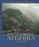 Cover of: Beginning Algebra by Margaret L. Lial