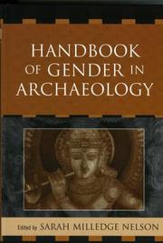 Cover of: Handbook of gender in archaeology