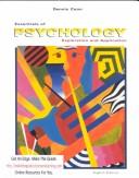 Cover of: Essentials of Psychology by Dennis Coon