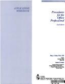 Wkbk Procedures for the Officeprofession by Patsy J. Fulton