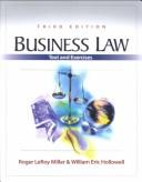 Cover of: Business Law by Roger Leroy Miller, William E. Hollowell