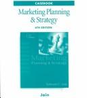 Cover of: Marketing Planning and Strategy Case Book by Subhash C. Jain