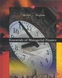 Cover of: Essentials of Managerial Finance