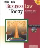 Cover of: Business Law Today by Roger LeRoy Miller, Gaylord A. Jentz