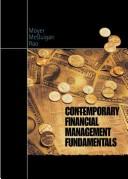 Cover of: Contemporary Financial Management Fundamentals