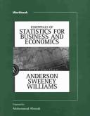 Cover of: Essentials of Statistics for Business and Economics by David Ray Anderson, David Ray Anderson