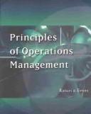 Cover of: Principles of Operations Management