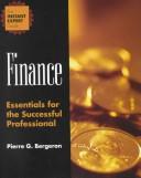 Cover of: Finance: Essentials for the Successful Professional