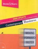 Cover of: Contemporary Business 2009 Update (with Audio CD-ROMs)