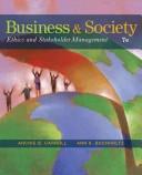 Cover of: Business & society by Archie B. Carroll