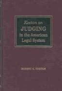 Cover of: Keeton on Judging in the American Legal System