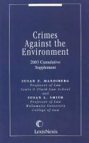 Cover of: Crimes Against the Environment