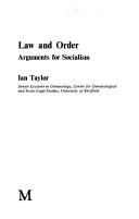 Cover of: Law and Order by Ian Taylor