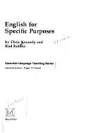 English for specific purposes by Chris Kennedy, Kennedy, Cris Kennedy, Ron Bolitho