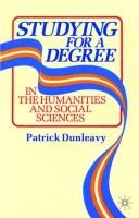 Cover of: Studying for a Degree
