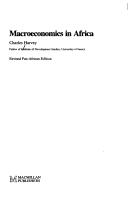 Cover of: Macroeconomics in Africa by Harvey, Charles M. A.