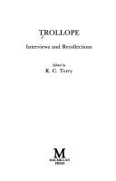 Cover of: Trollope  by R. C. Terry