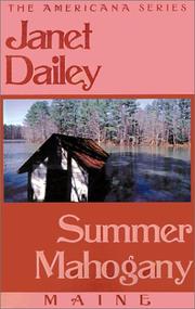 Cover of: Summer Mahogany (Janet Dailey Americana) | Janet Dailey