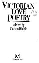 Cover of: Victorian Love Poetry (Papermac)