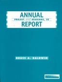 Cover of: Annual Report: Project and Readings