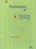 Cover of: PsychInquiry: Student Activities in Research and Critical Thinking CD-ROM