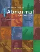 Cover of: Fundamentals of Abnormal Psycholgoy by Ronald J. Comer, Katherine M. Nicolai