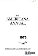 Cover of: The Americana Annual by 